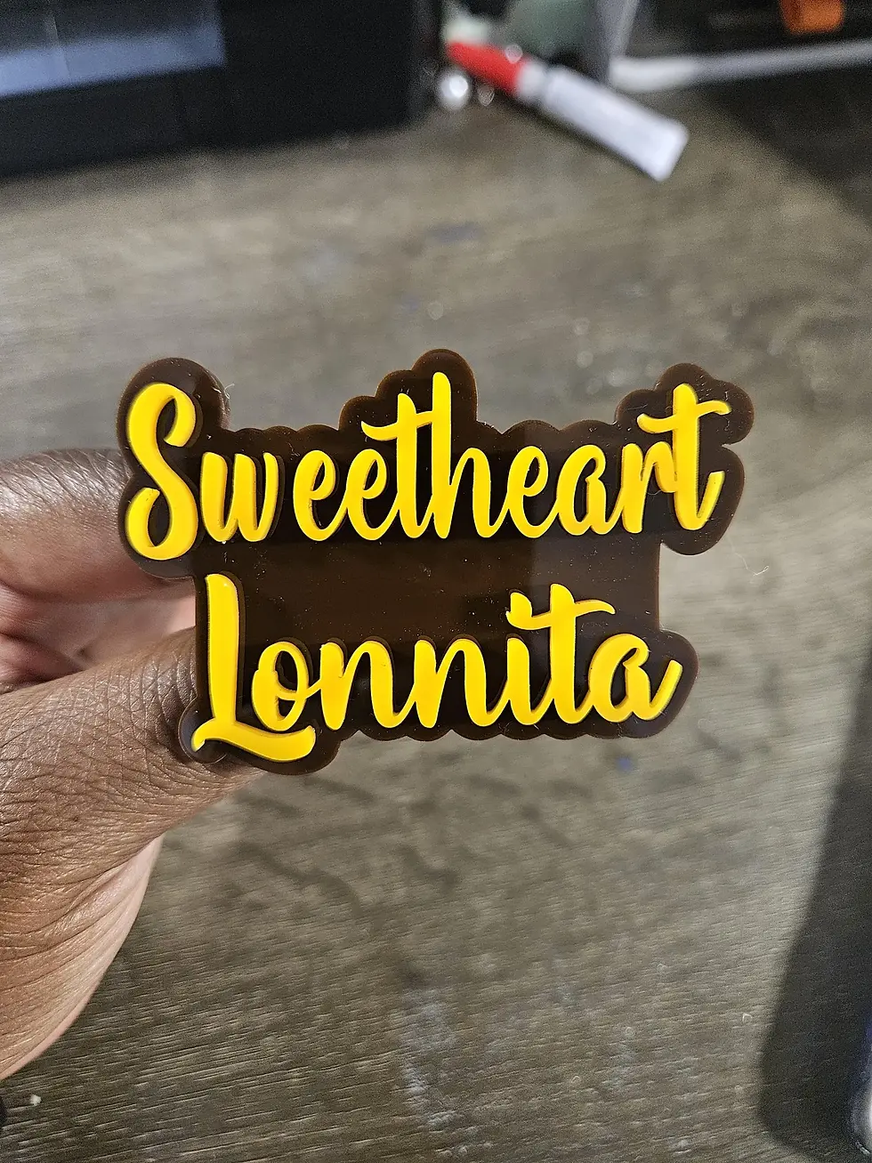 Thumbnail: Custom Soror Name Pin | Personalized Acrylic Badge | Unique Colors