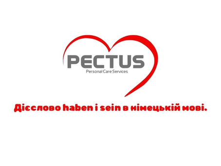 Дієслово haben і sein в німецькій мові: значення, відмінювання та вживання