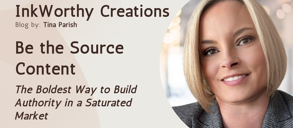 Be the Source Content: The Boldest Way to Build Authority in a Saturated Market