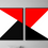 Thumbnail: Red & Black Color Block Art Set, Contemporary Art, Modern Prints