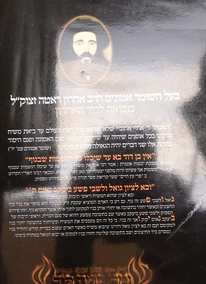 תמונה ממוזערת: הרב אהרון ראטה - כי תצא למלחמה