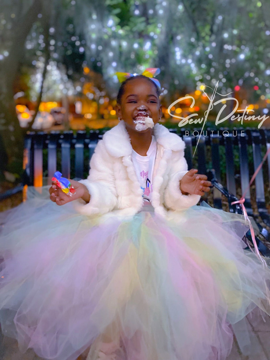 Extended Tutu Skirt and Graphic Tee