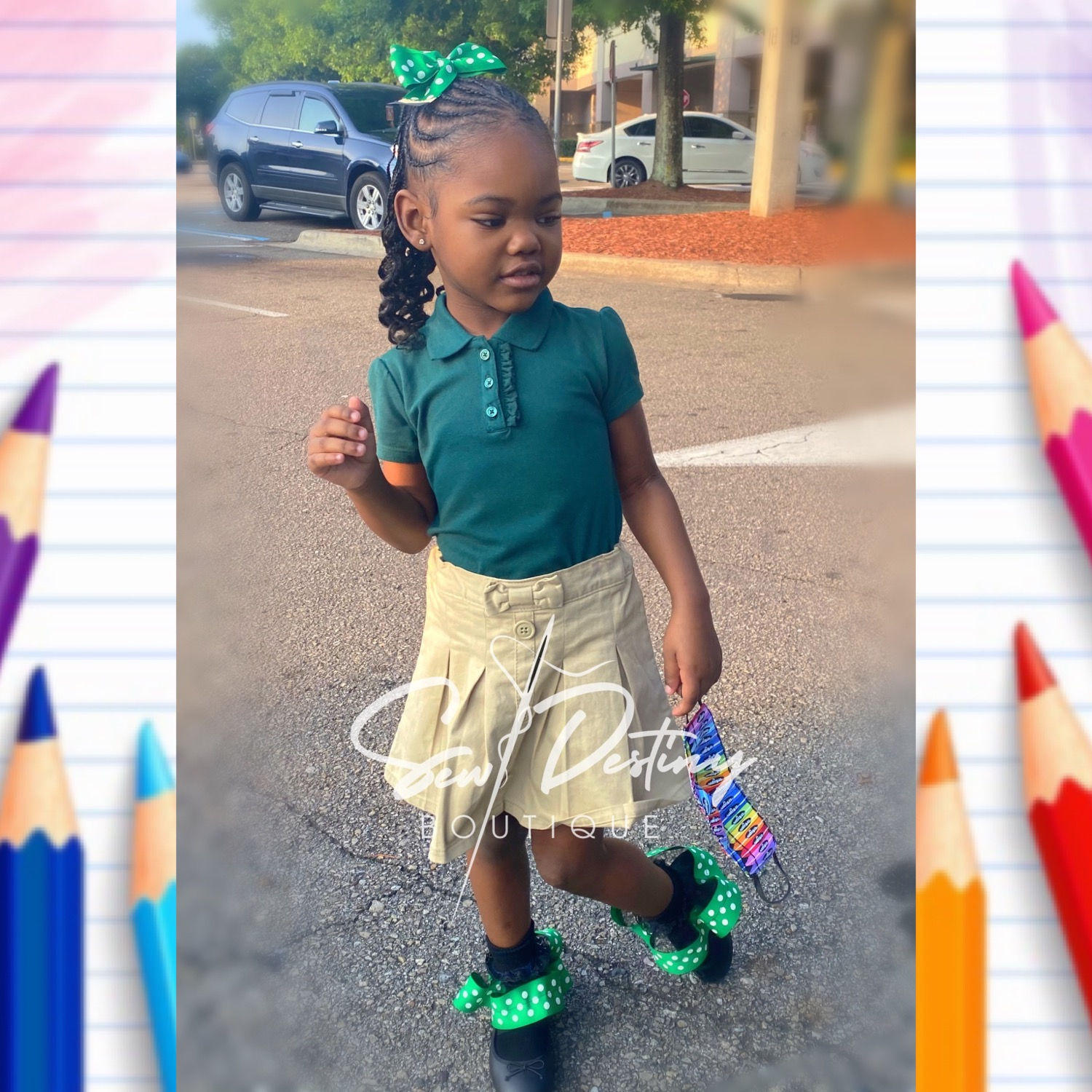 Ribbon Trim TuTu Socks