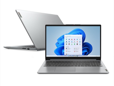 Notebook Lenovo IdeaPad 1i i5-1235U: Potência e Versatilidade para o Dia a Dia