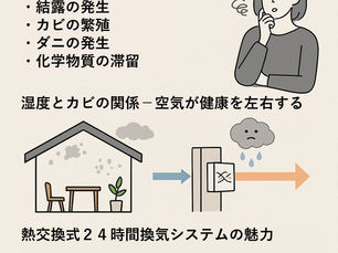 24時間換気システムの特徴