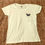 Thumbnail: White Butterfly Ladies Small T-Shirt 100% Recycled Cotton Eco-Friendly