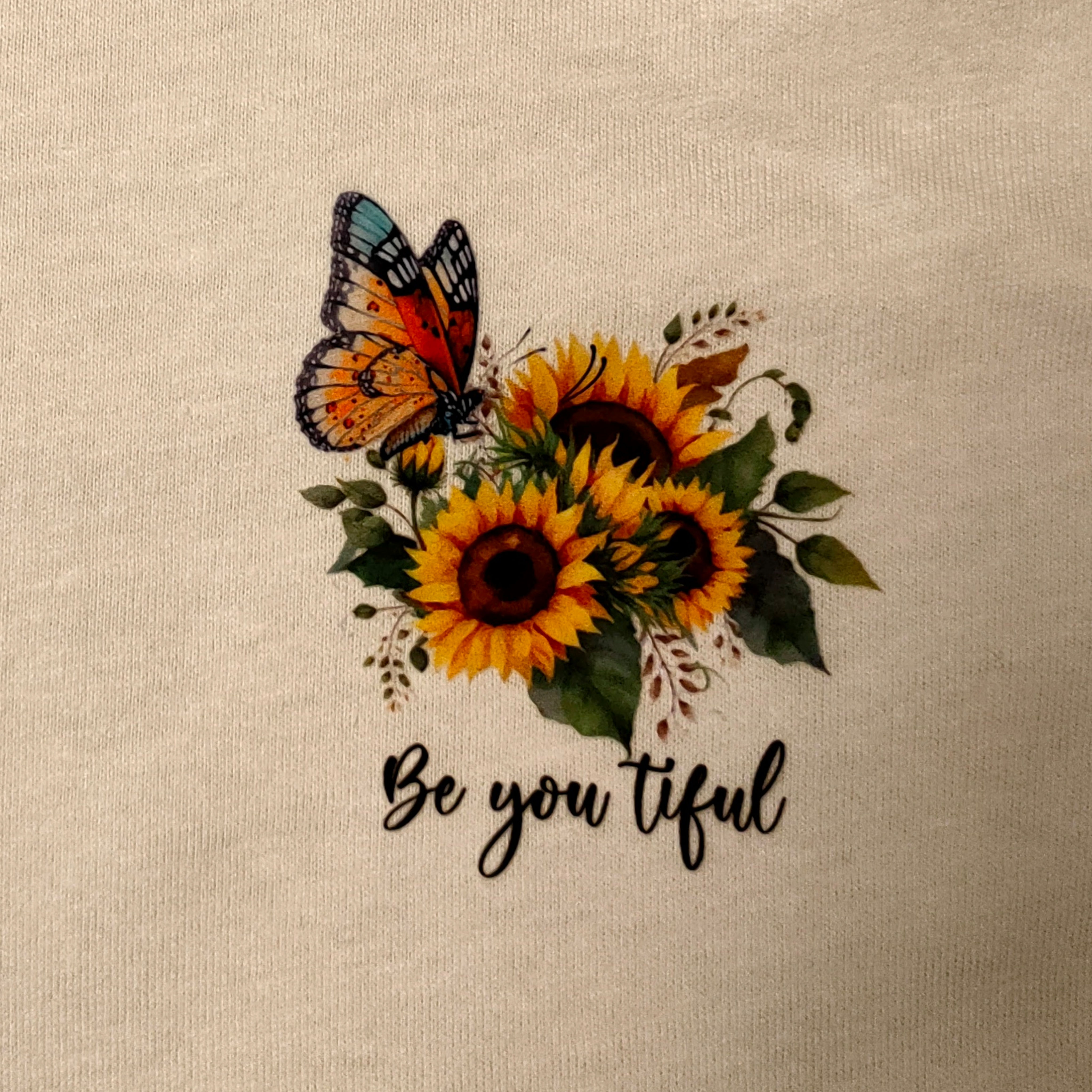 Be You Tiful Girls T-shirt Eco-Friendly 100% Recycled Cotton 5/6 years