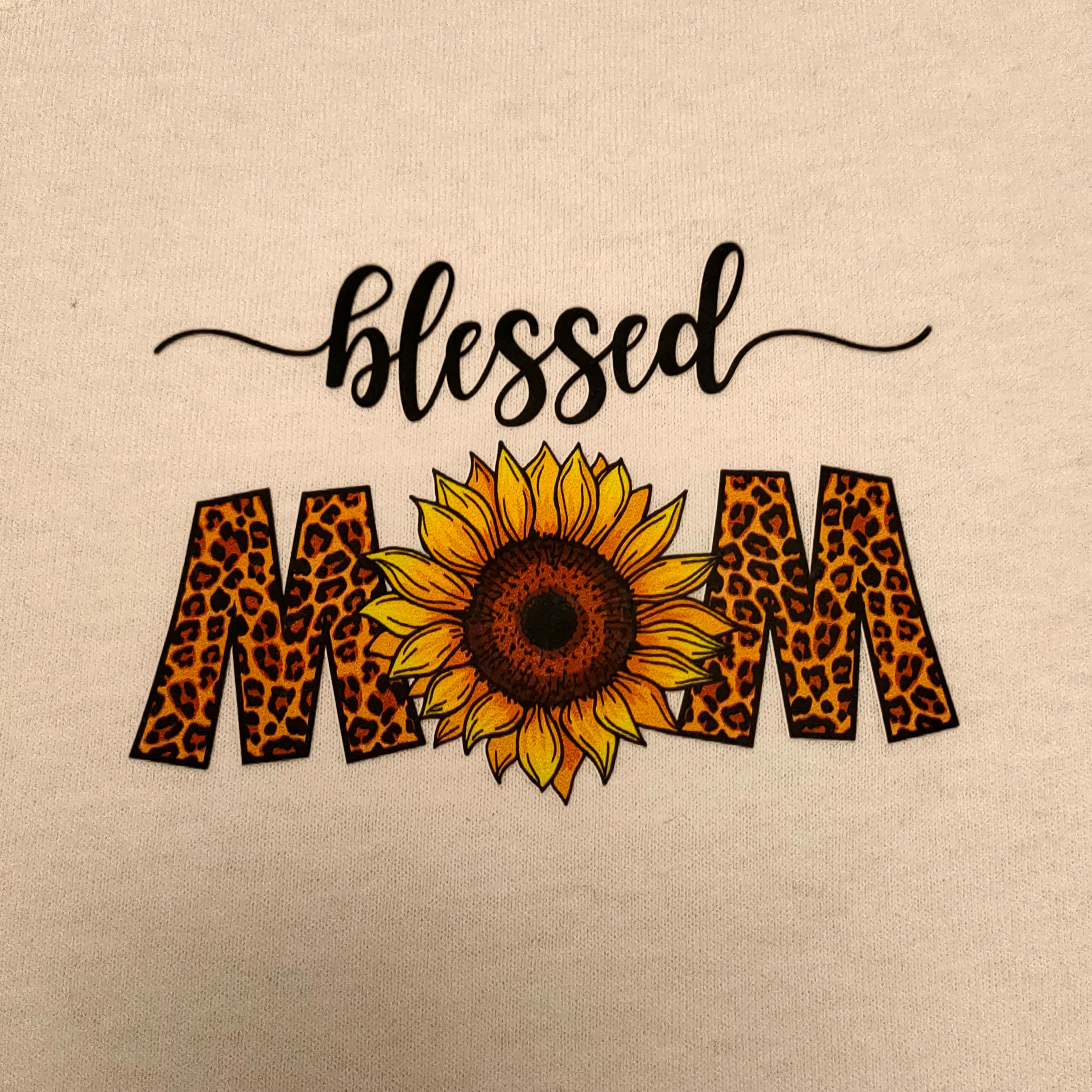 Blessed Mum White Medium Ladies T-shirt