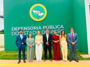 Prefeitura de Capixaba participa da inauguração da nova sede da Defensoria Pública