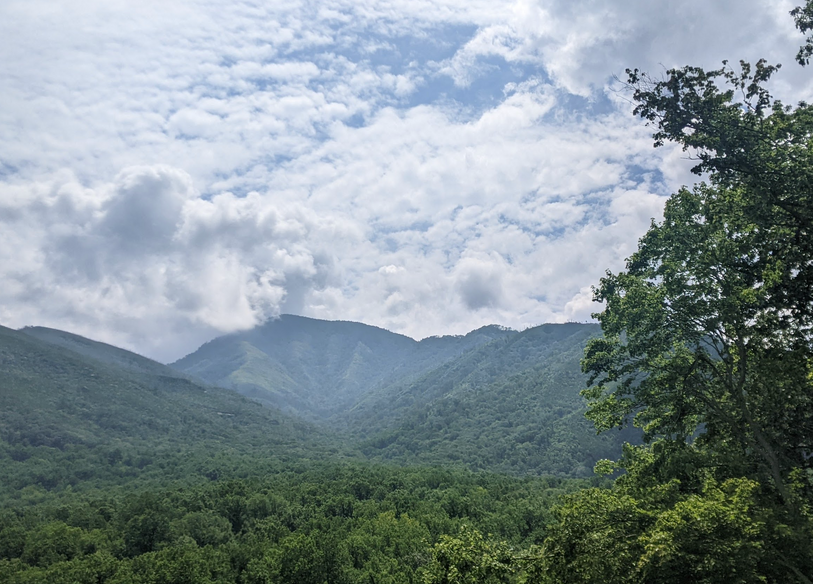 Smoky Mountain scenic view