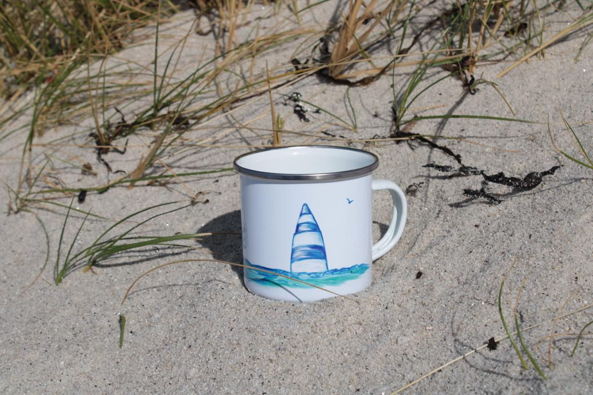 St. Martins Daymark Enamel Mug