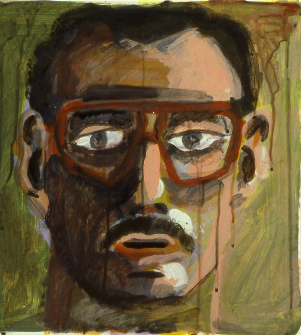 Self Portrait with Glasses
