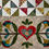 Thumbnail: Baltimore Fraktur Medallion Pattern with Quilt Finishing Instructions