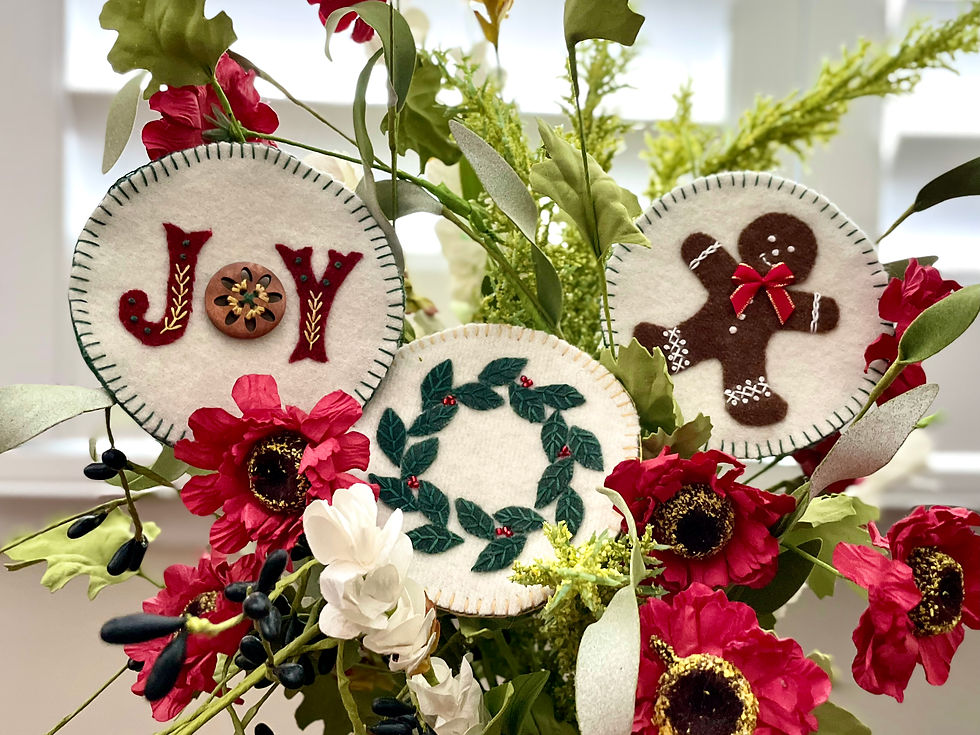 Thumbnail: Christmas Potstickers Printed Pattern