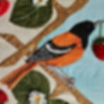 Thumbnail: Woodland Reverie—Orioles and Strawberries Digital Pattern