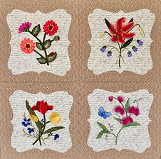 ribbon flowers