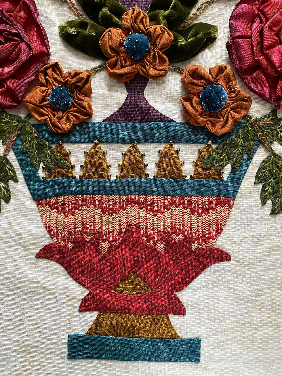 Thumbnail: Pineapple Medallion Printed Pattern