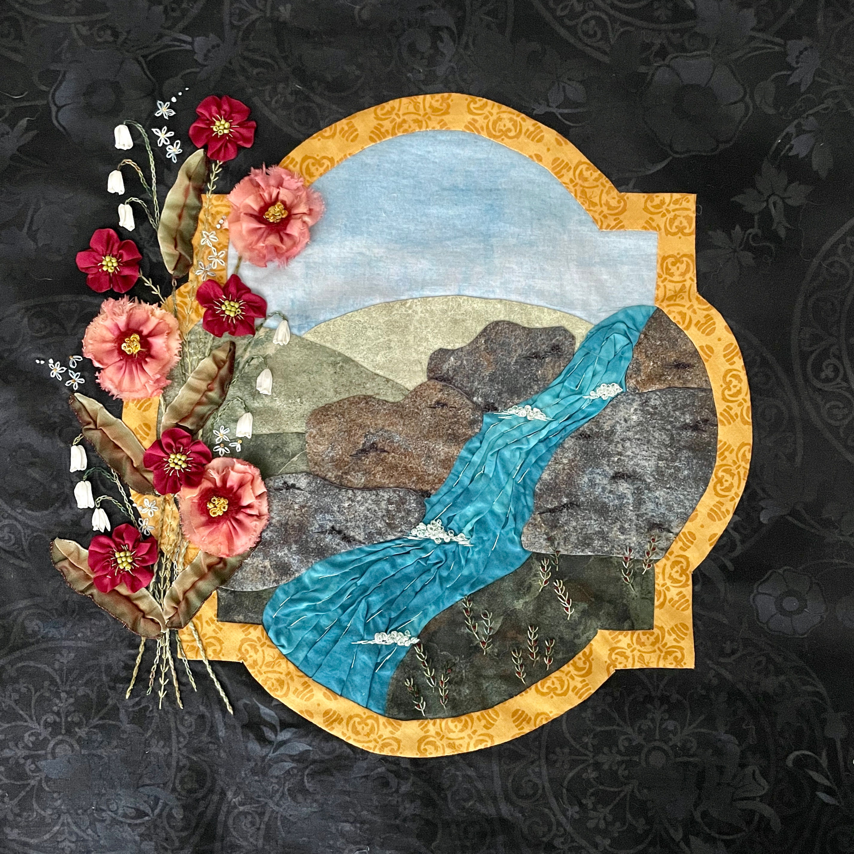 Woodland Reverie—Cascading Creek: Printed Pattern only