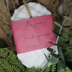 Bergamot soap sponge