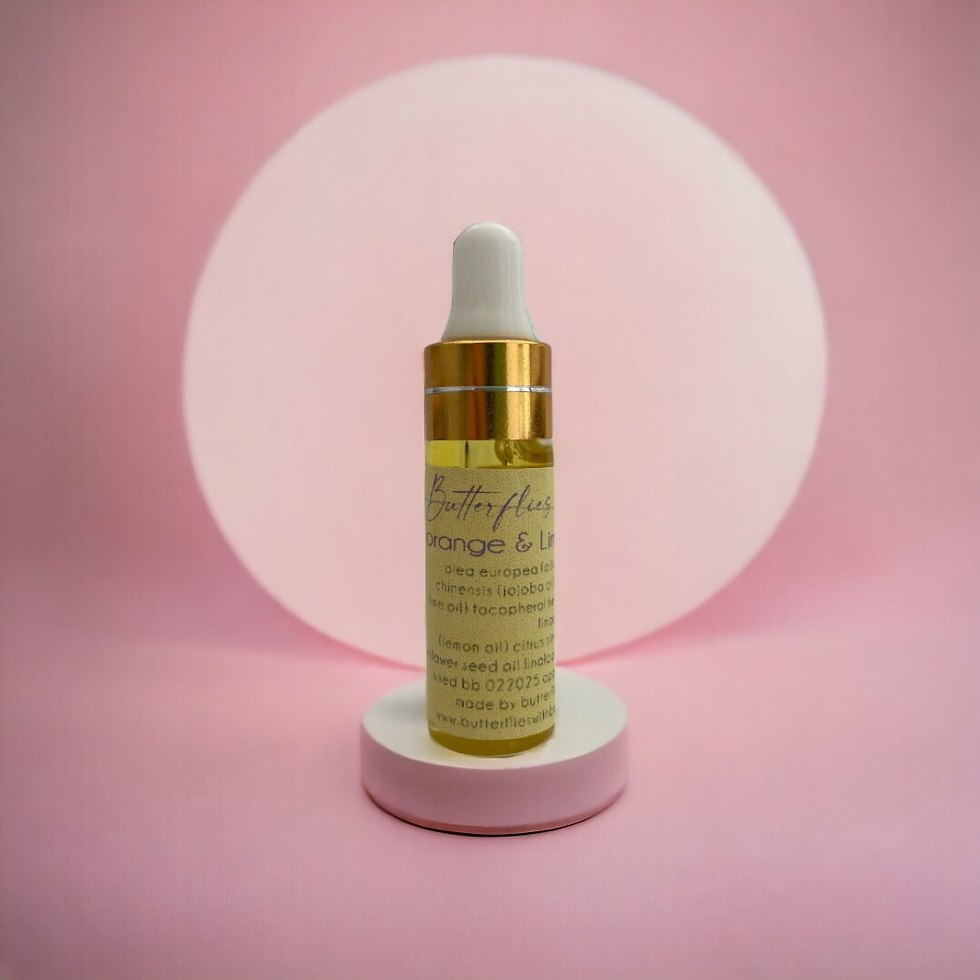 Sweet Orange & Lime Cuticle Oil in a bottle (5ml)