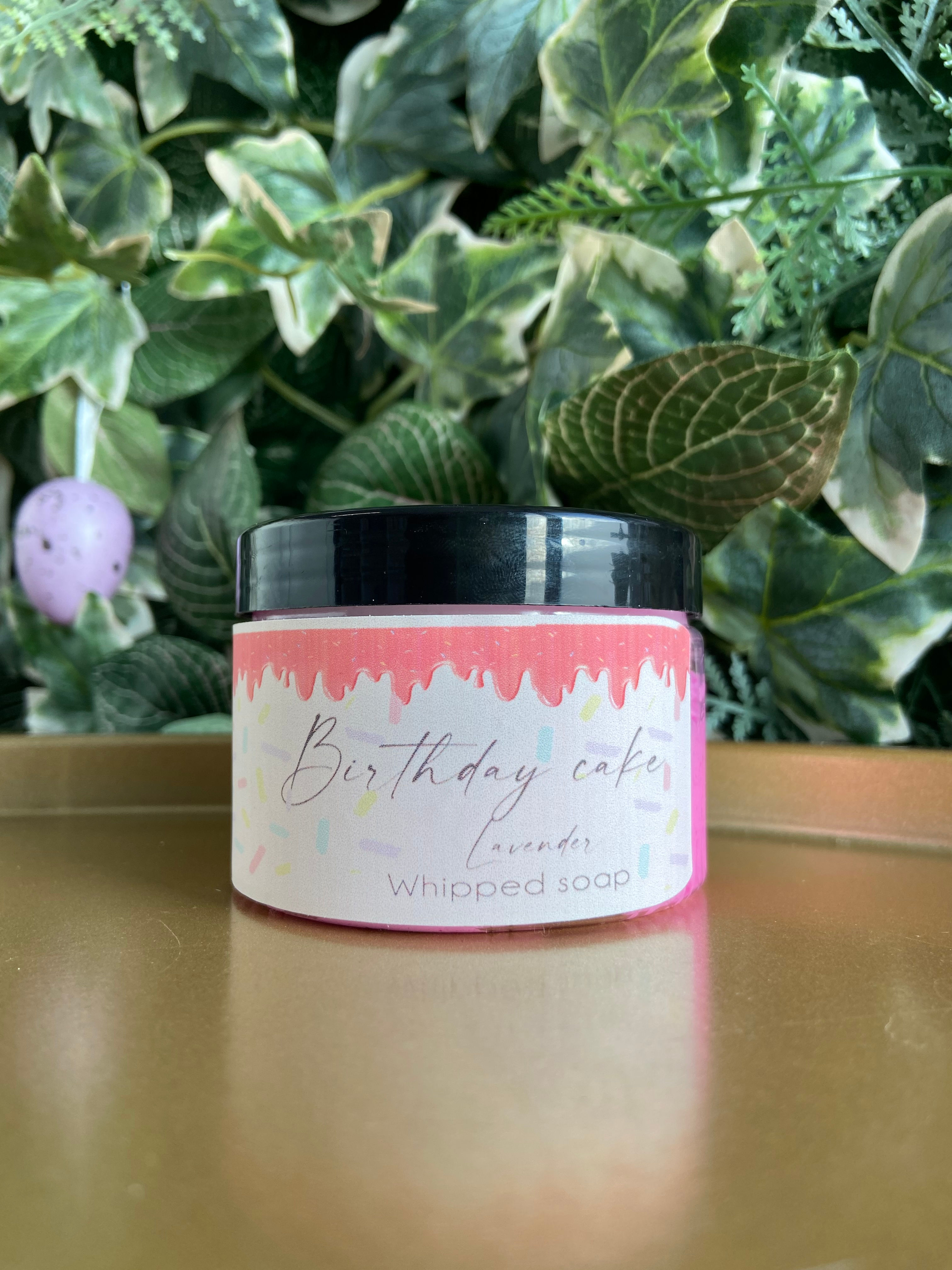 Birthday Cake Whipped Soap