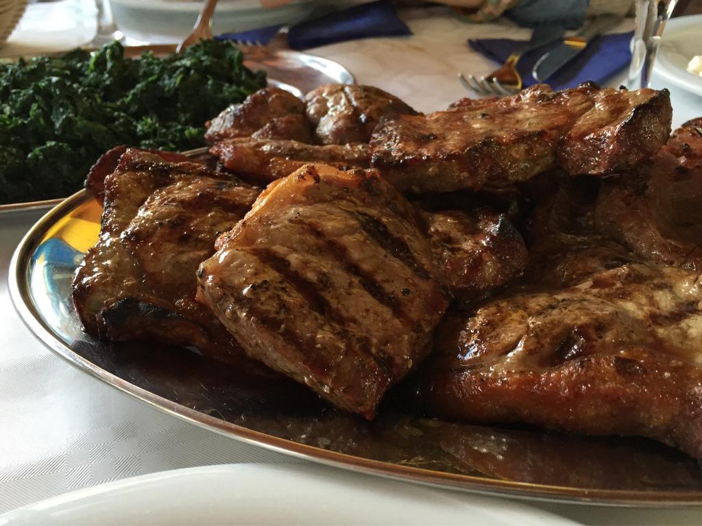 Arranged Food and Objects