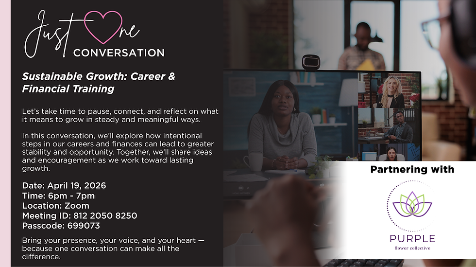 Just One Conversation