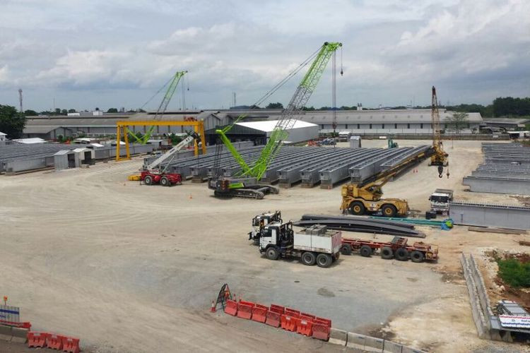 Pekerjaan konstruksi Tol Jakarta Cikampek Elevated (Jasa Marga)