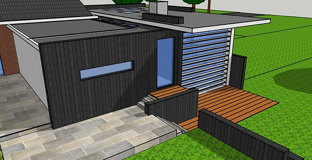 Uitbreiding woning Luinjeberd