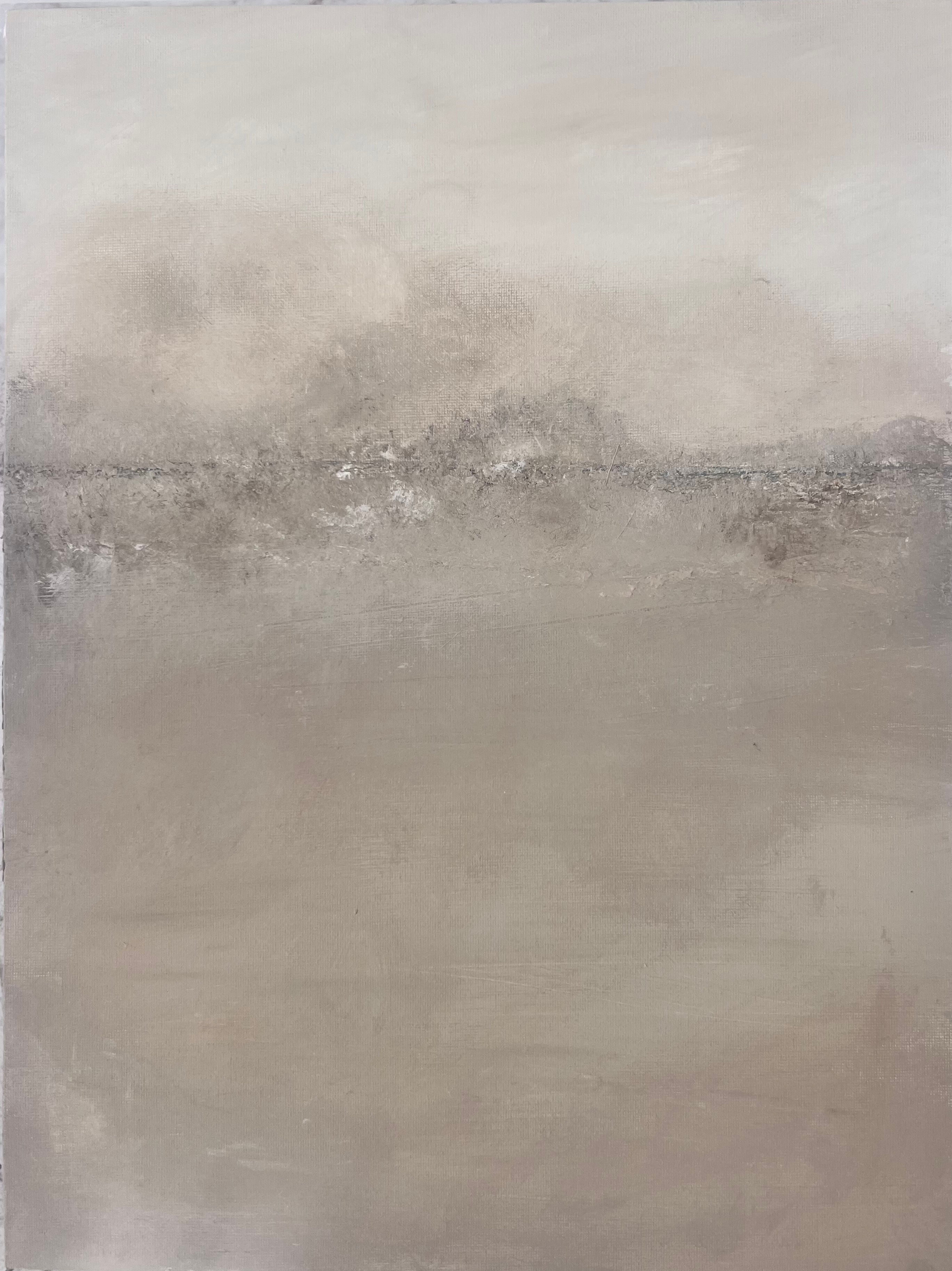 Quiet shore neutral abstract (NOW SOLD)