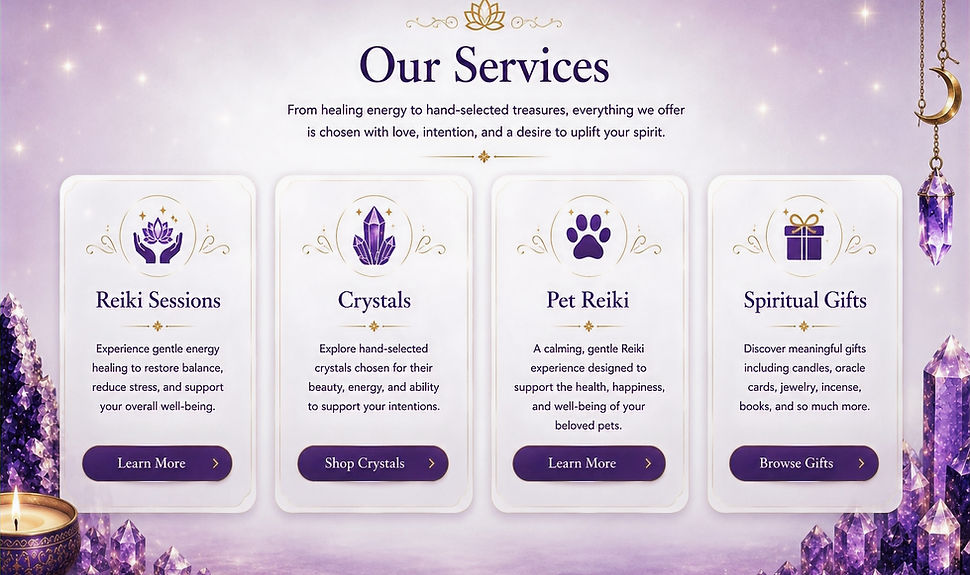 Professional Reiki services