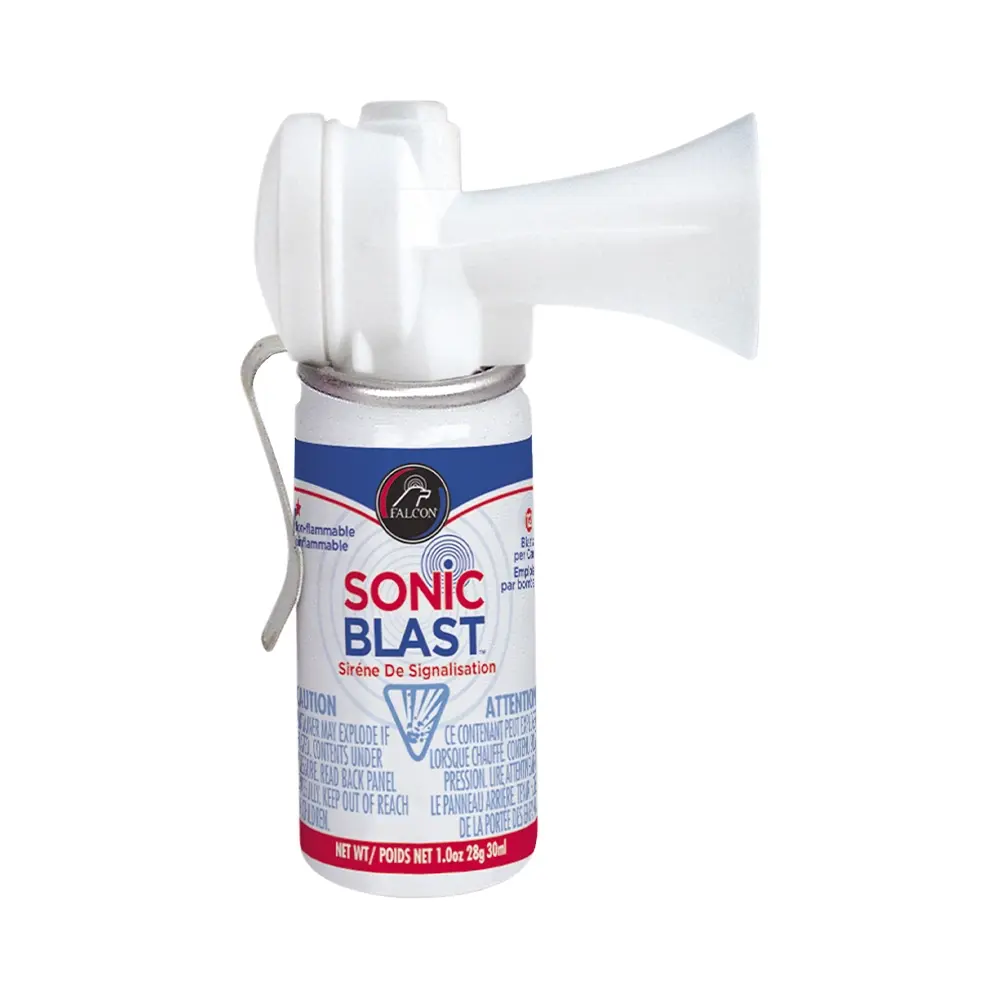 Sonic Blast™ Air Horn w/ Clip, 1oz