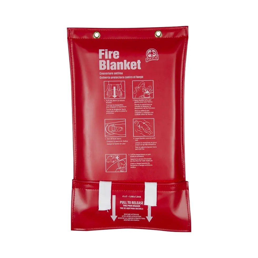 Fire Blanket, with PVC Pouch