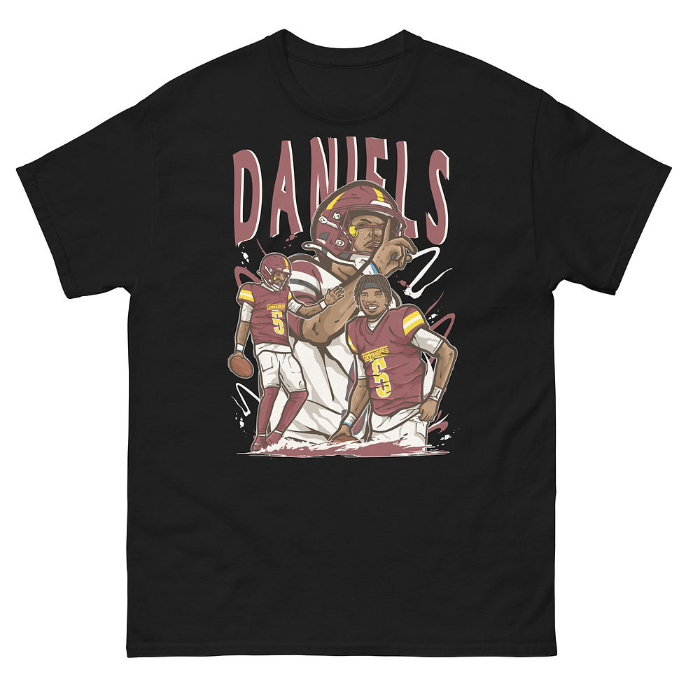 Thumbnail: Jayden Daniels Cartoon T-Shirt