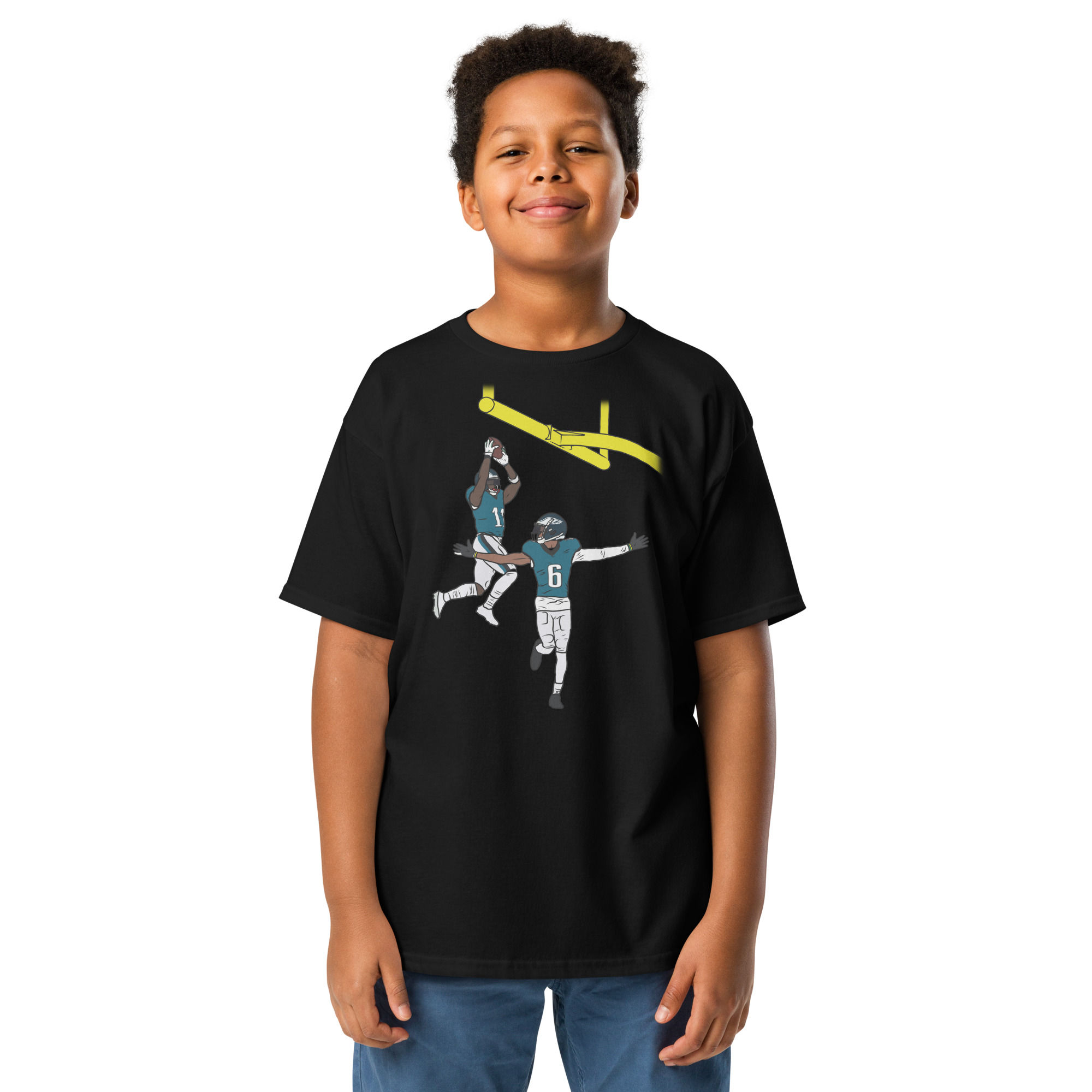 Youth T-Shirt AJ Brown and DeVonta Smith Lob Tee Kids Sizes
