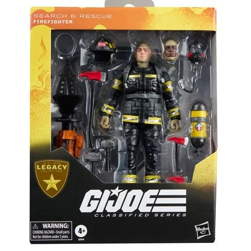 FIREFIGHTER (SEARCH & RESCUE) - GI JOE CLASSIFIED SERIES - GI JOE