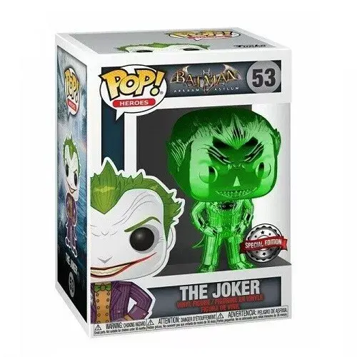 THE JOKER - FUNKO POP! #53 ARKHAM ASYLUM SPECIAL EDITION