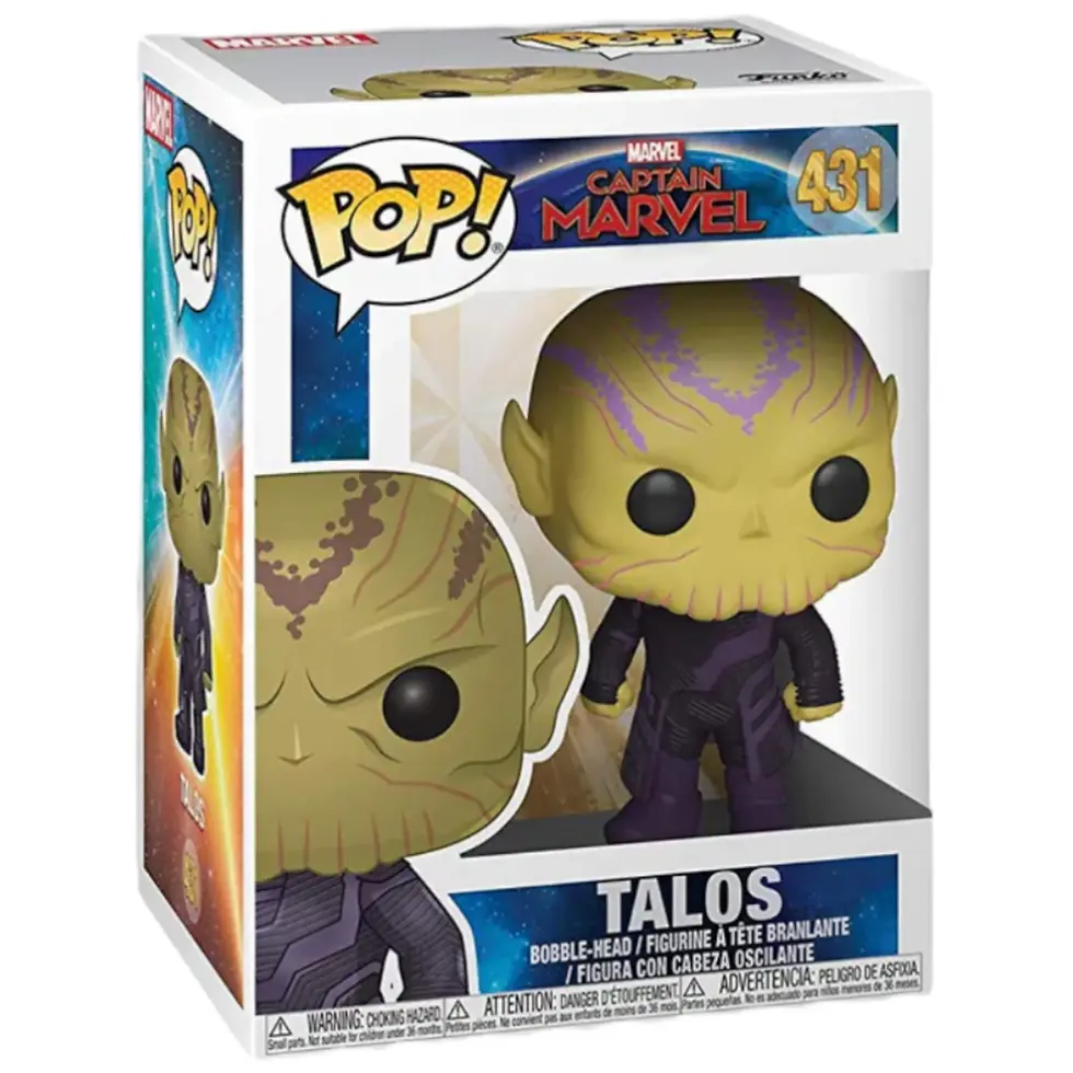 TALOS - CAPTAIN MARVEL - FUNKO POP! #431