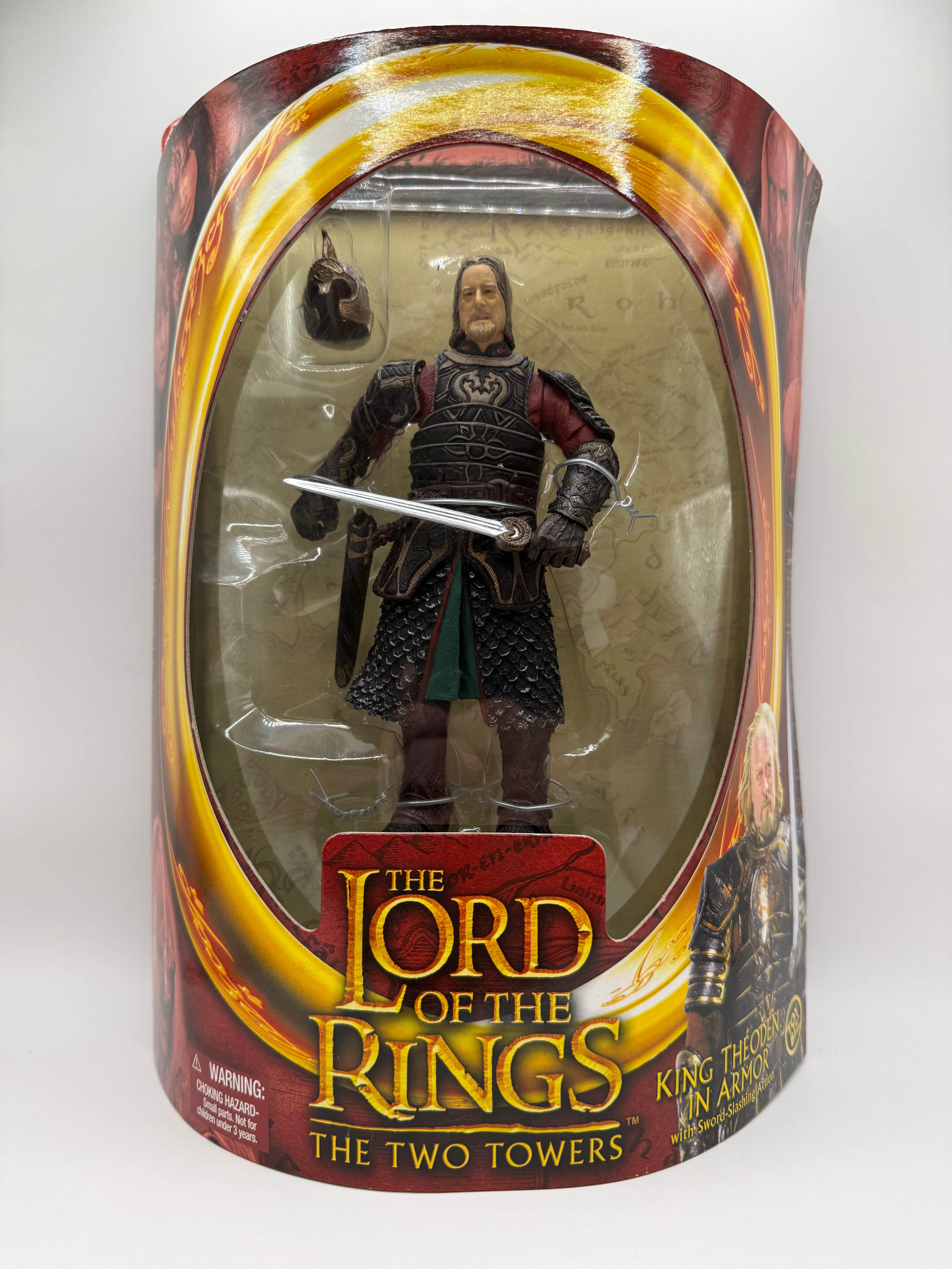 LORD OF THE RINGS - THE TWO TOWERS - TOYBIZ -  KING THEODEN ARMOUR