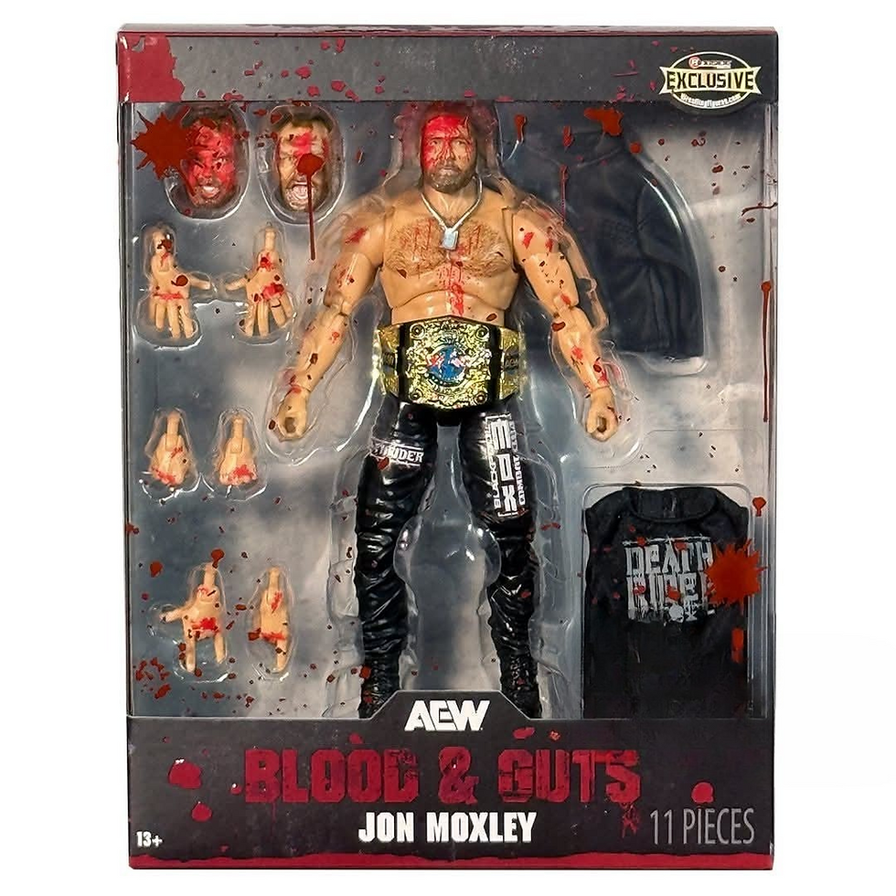 JON MOXLEY - BLOOD & GUTS - AEW Ringside Exclusive