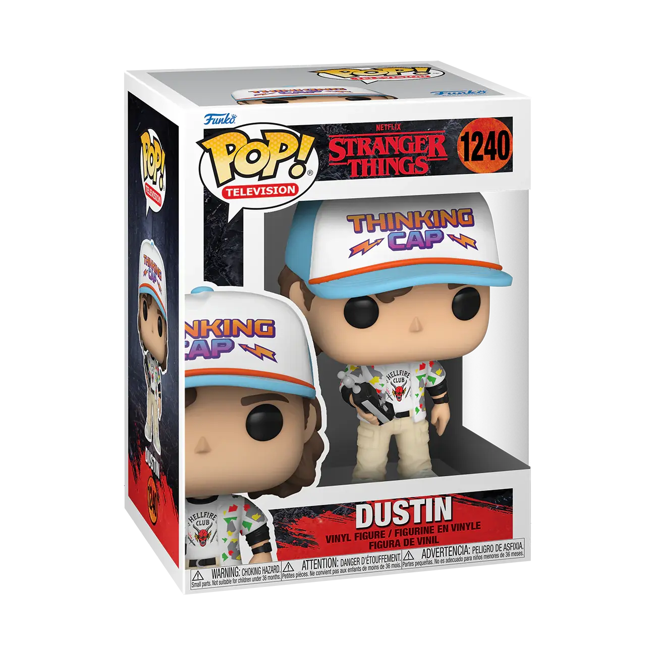 DUSTIN - STRANGER THINGS - FUNKO POP! #1240