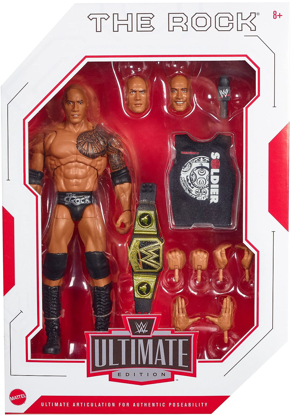 THE ROCK - WWE ULTIMATE EDITION - SERIES #10 - USA IMPORT