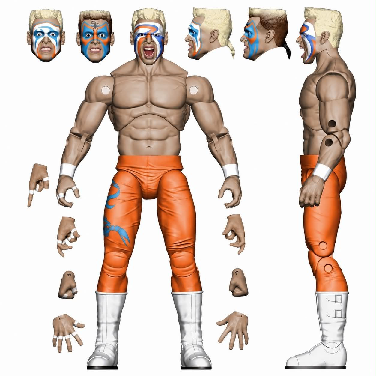 SURFER STING - AEW RINGSIDE EXCLUSIVE (Orange Tights)