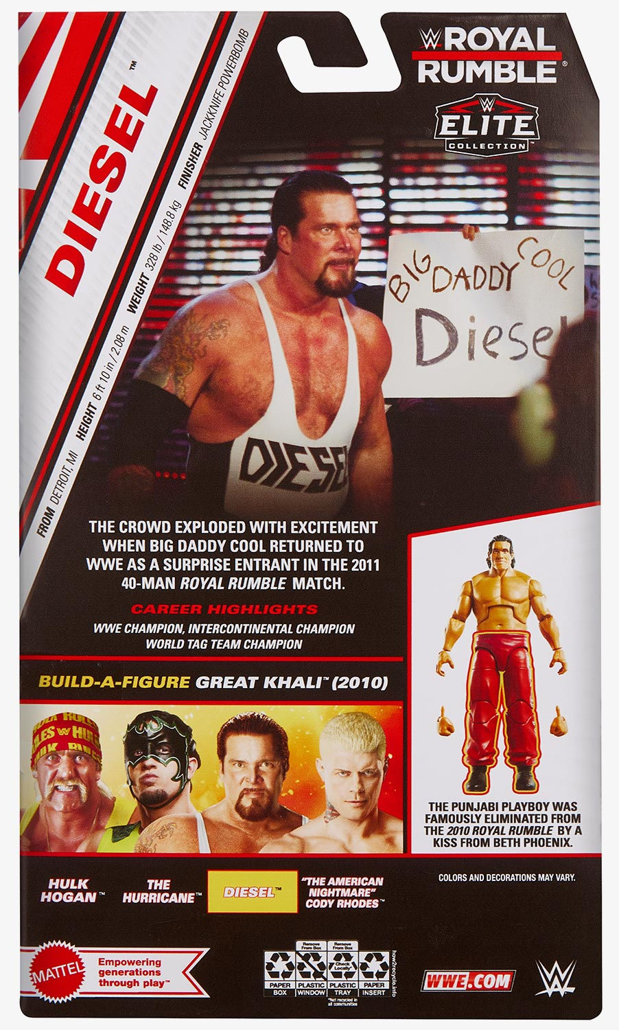 Thumbnail:  DIESEL - WWE ROYAL RUMBLE 2025 ELITE
