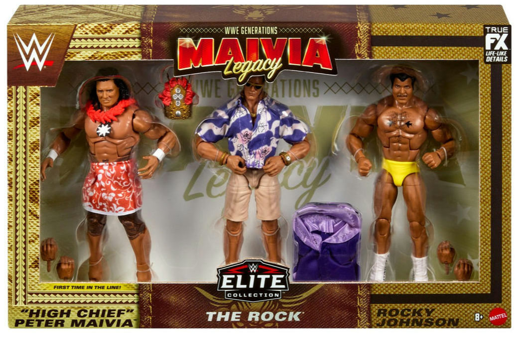 MAIVIA LEGACY - EXCLUSIVE - WWE ELITE 3-PACK