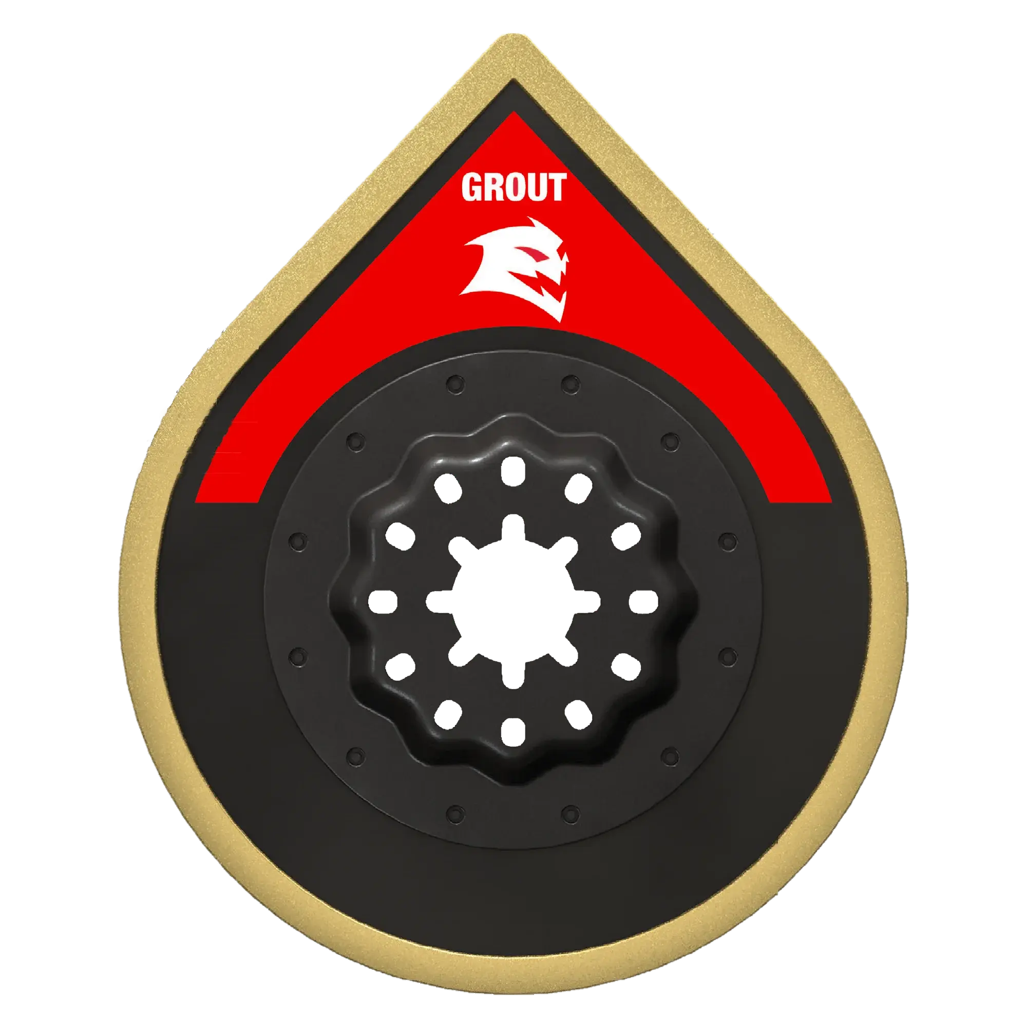 Diablo 2-3/4 inch Starlock Carbide Grit Oscillating Blade for Grout and Mortar