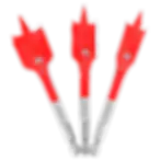 Thumbnail: Diablo SPEEDemon 3 Piece Spade Bit Set