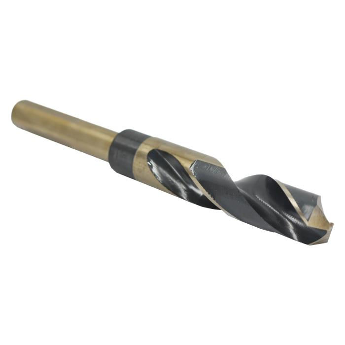 Drill America 3/4 Reduced Shank HSS KFD Drill Bit 1/2 Shank 3-Flat Shank
