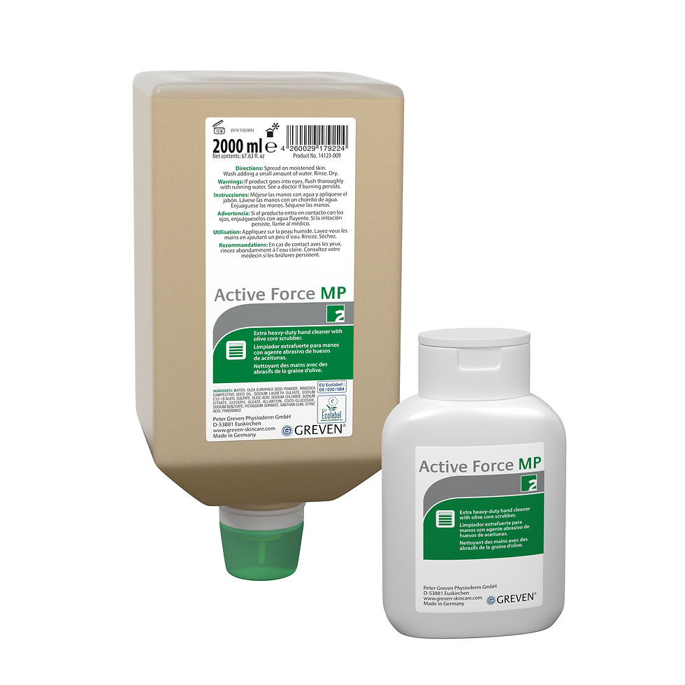 Greven Active Force MP Eco with Olive Core Scrubbers