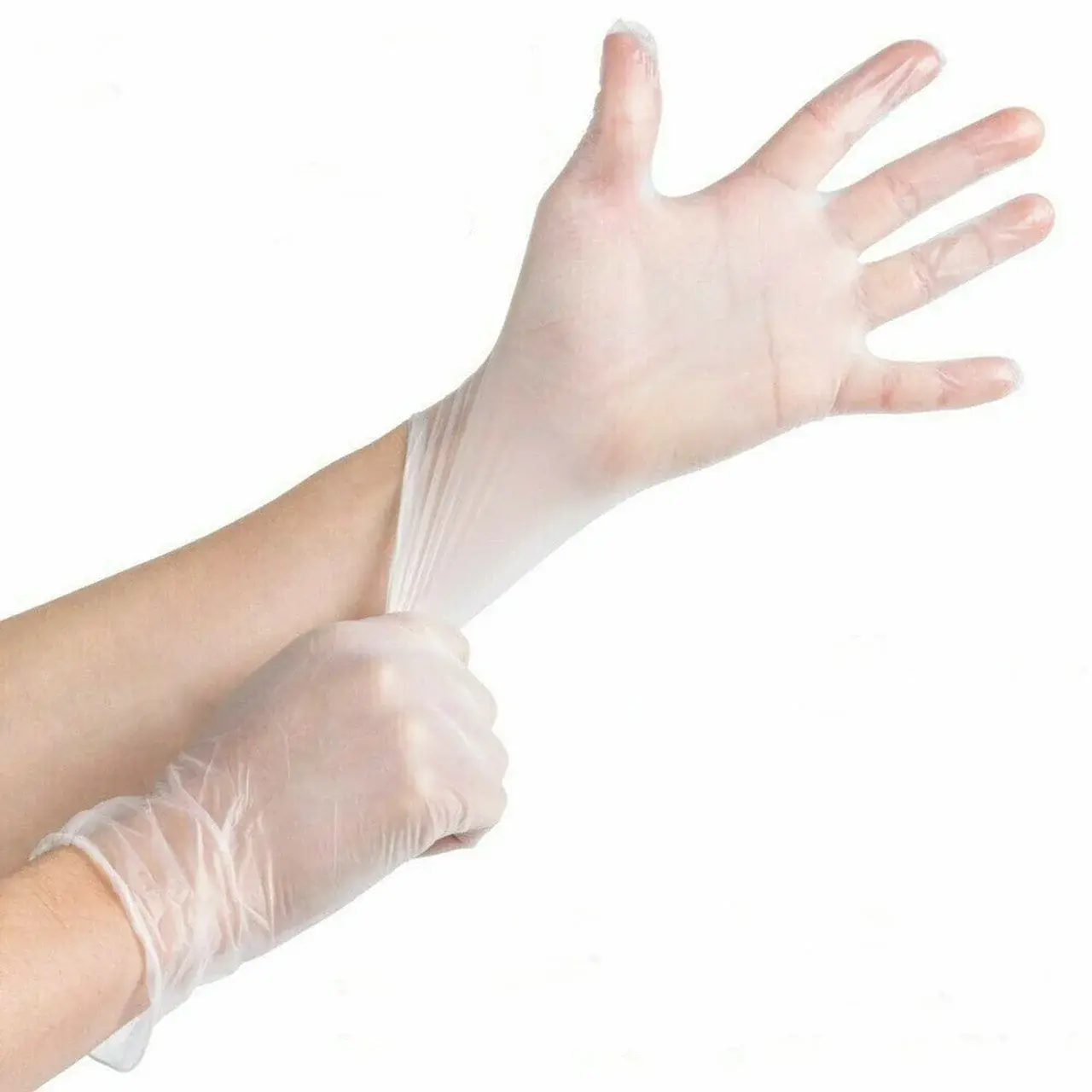 4 mil Powder Free Disposable Vinyl Gloves